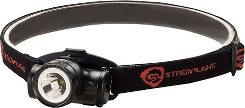 The Streamlight 61400 Enduro LED can be removed from its head strap and is light enough to clip to a hat brim if desired.