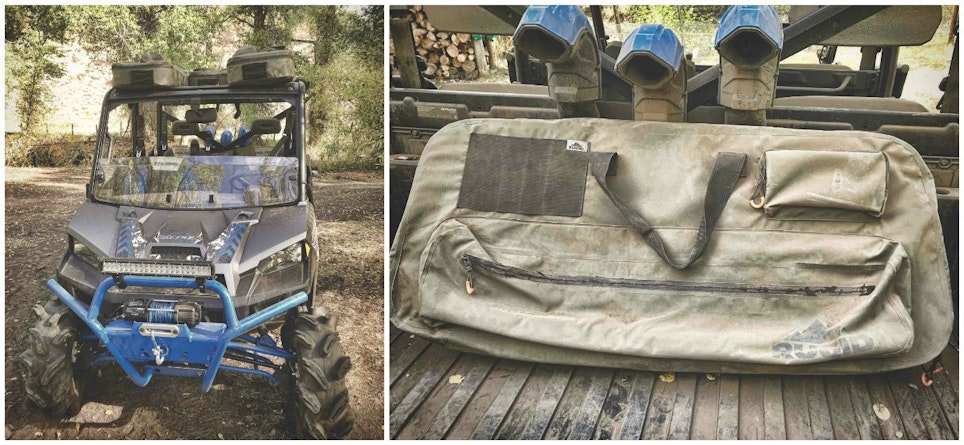 RUGID cases keep your gear dry and dust-free, even when hauled on an ATV or UTV.