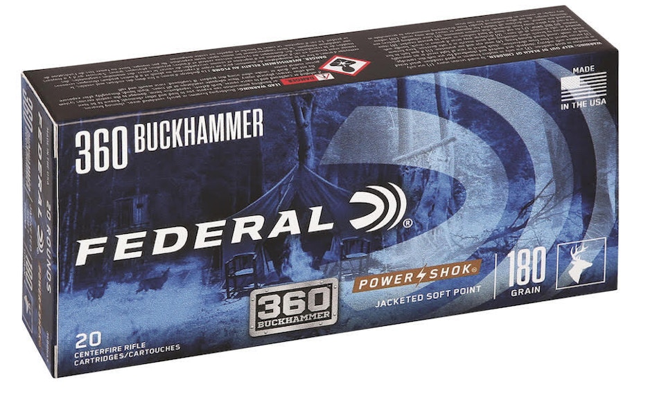 Federal Ammunition 360 Buckhammer