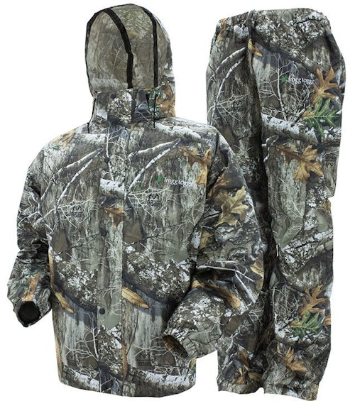 The Frogg Toggs All Sport rain suit in Realtree camo has an MSRP of only $69.99.