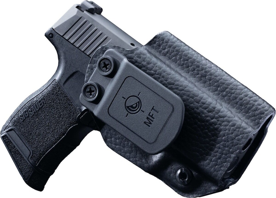 Mission First Tactical Black Leather Hybrid Holsters