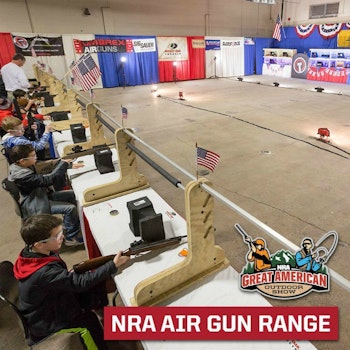 The 15-meter NRA Air Gun Range offers numerous exciting, reactive targets such as spinning metal plates, animal silhouettes and even lollipops.