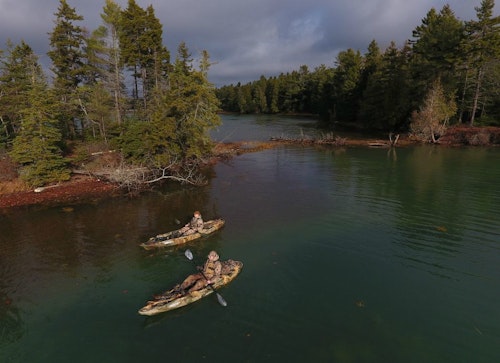 Kayaks offer a key to access out-of-the-way hunting locations, which is why they have taken off in popularity among hunters of waterfowl as well as big and small game.