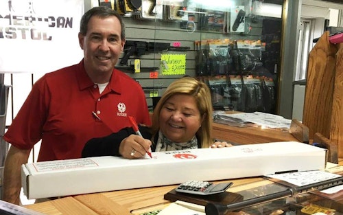 Ruger CEO Chris Killoy and his wife, Liz.