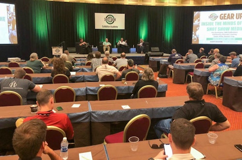 Learning is a key component to the annual SHOT Show. Attendees can attend a wide variety of seminars designed to teach them skills for running a profitable and successful retail business.
