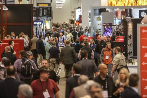 Attendees at the annual SHOT Show can visit more than 2,200 exhibitor booths. In terms of distance traveled, walking every isle of the Show is like completing a half marathon.