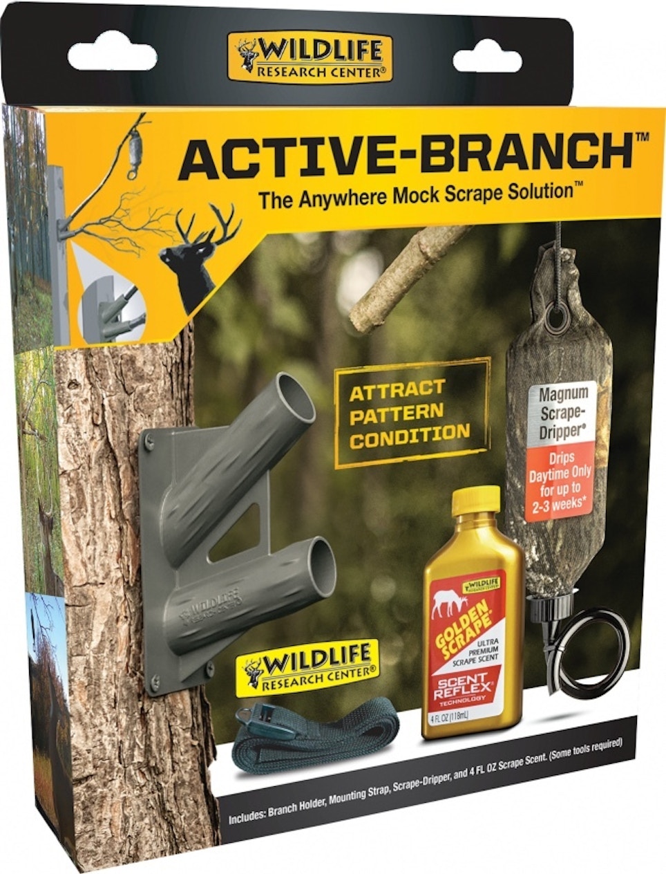 Wildlife Research Center Active-Branch Mock Scrape Kit