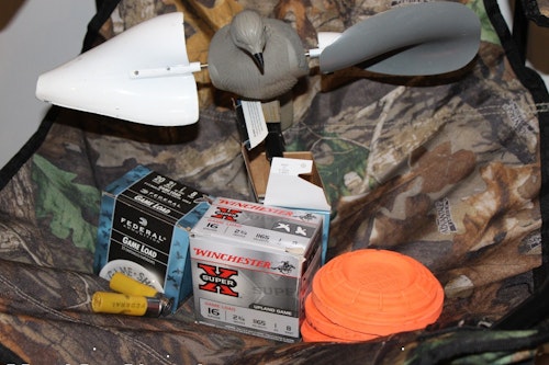 Dove decoys are a strong accessory category, in addition to the obvious need — shotgun shells.
