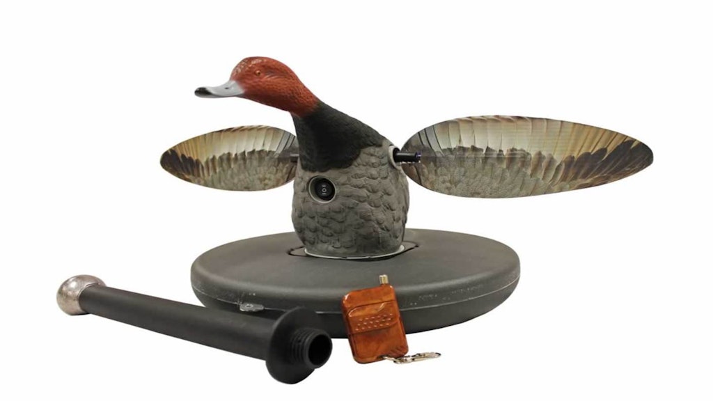 Elite Series Redhead Floater decoy with threaded stabilizing bar and 14-ounce lead weight.