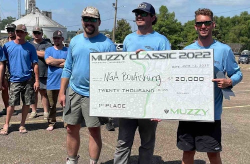 This year’s Muzzy Classic Big 20 winners were NGA Bowfishing with 429.45 pounds.